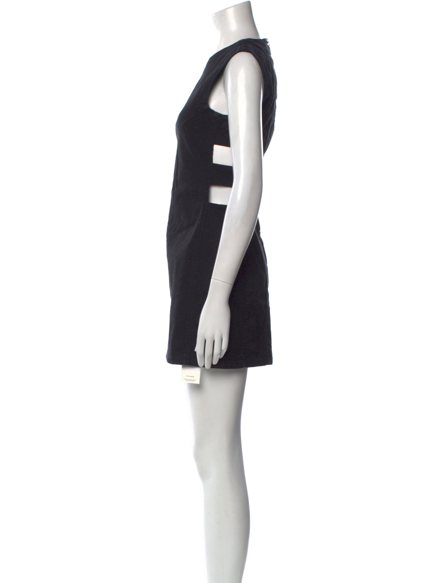Maje Crew Neck Mini Dress