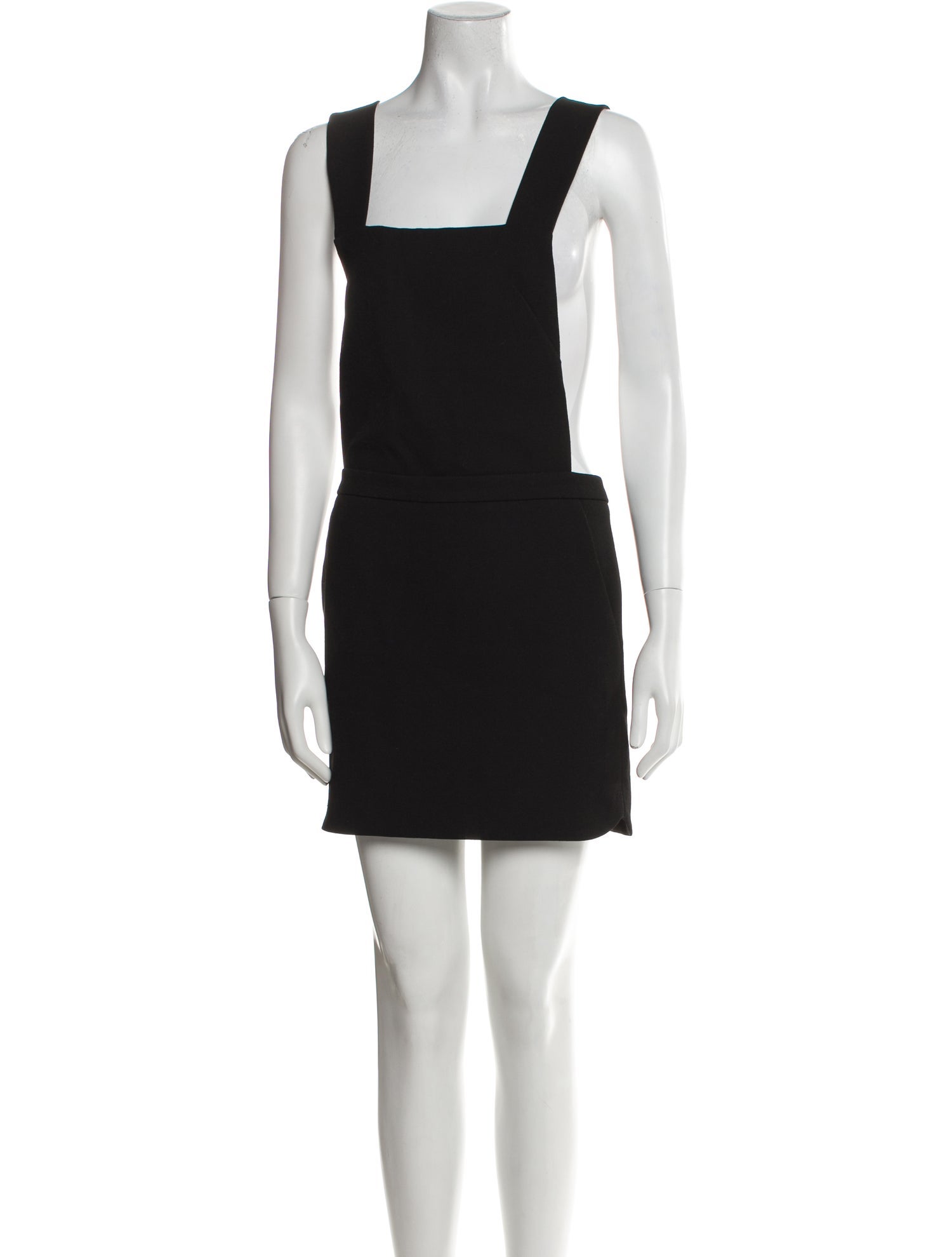 Maje Square Neckline Mini Dress