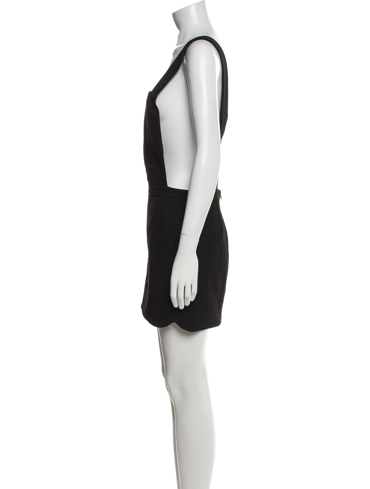 Maje Square Neckline Mini Dress