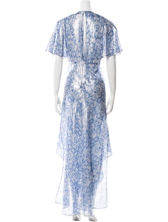 Maje Silk Long Dress