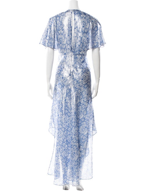 Maje Silk Long Dress