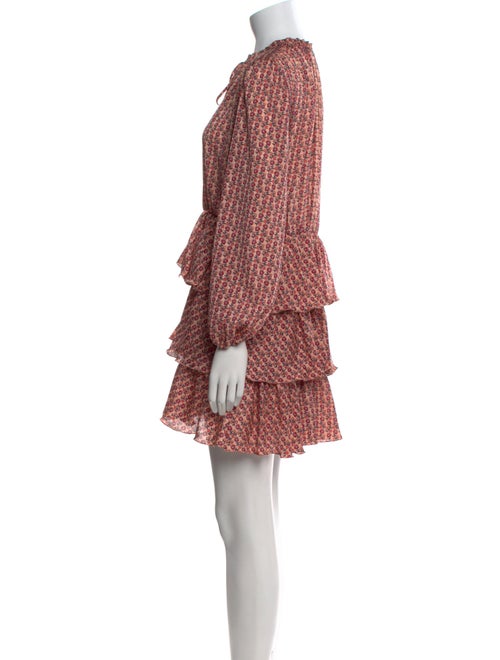 Maje Printed Mini Dress