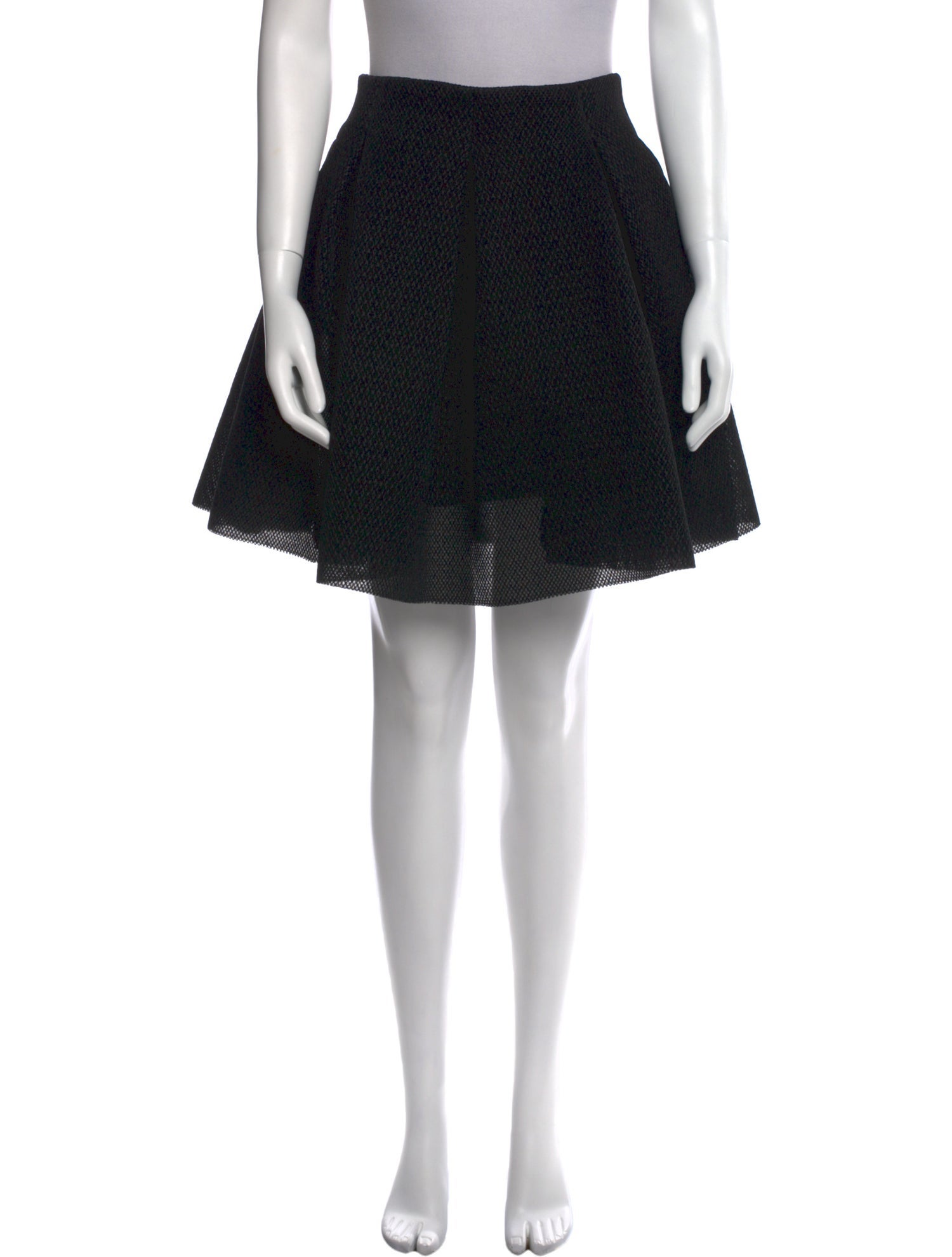 Maje Pleated Accents Mini Skirt w/ Tags