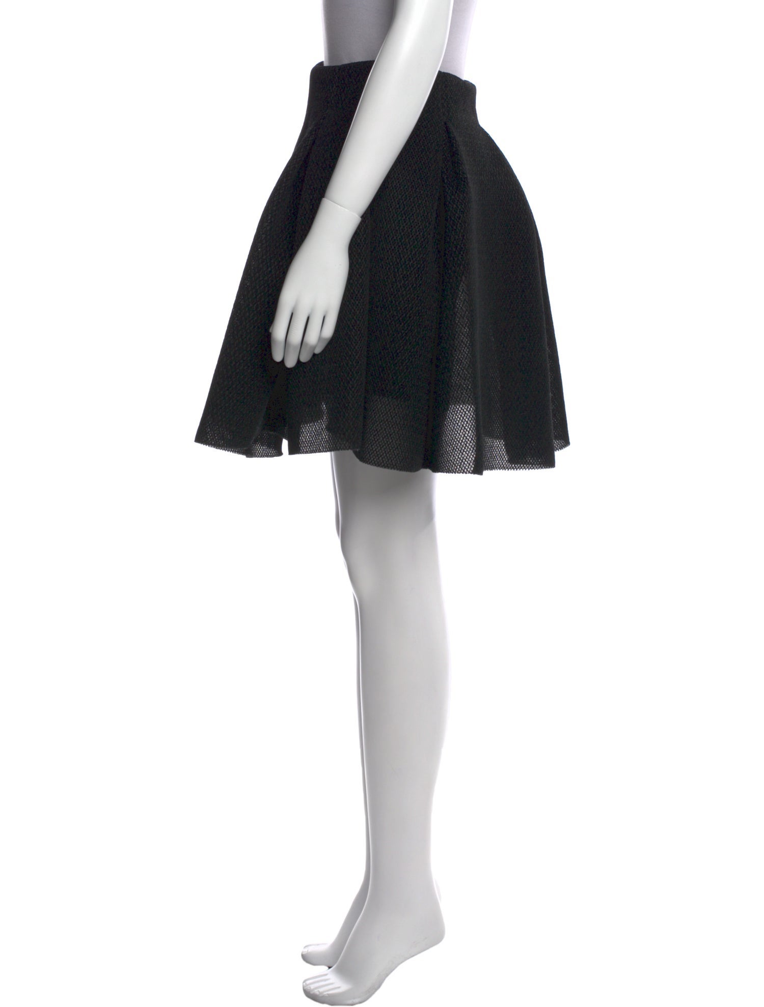 Maje Pleated Accents Mini Skirt w/ Tags