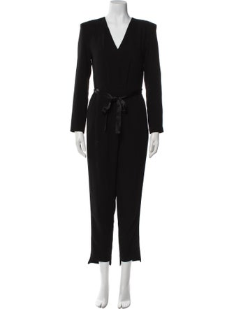 Maje V-Neck Jumpsuit