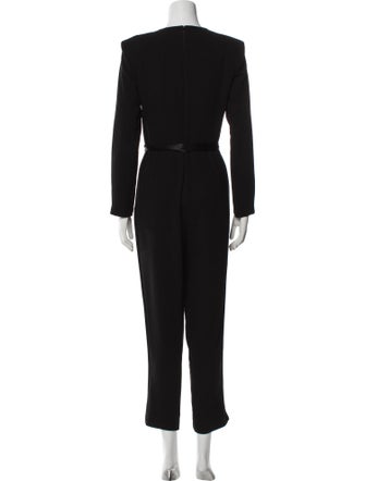 Maje V-Neck Jumpsuit