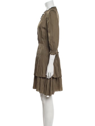 Maje Crew Neck Mini Dress