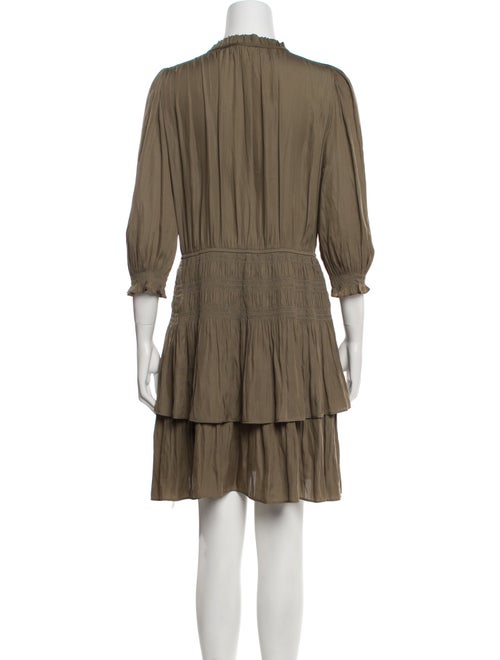 Maje Crew Neck Mini Dress