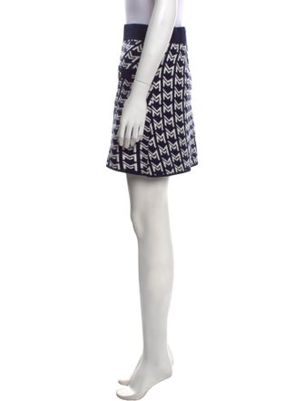 Maje Printed Mini Skirt