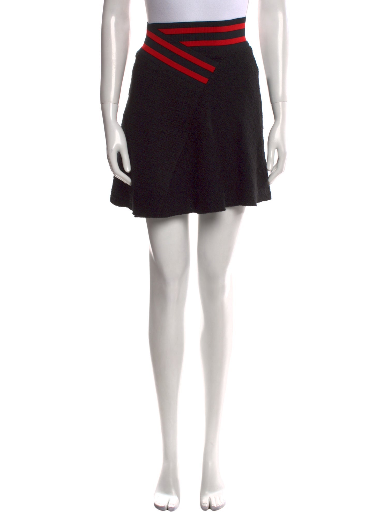 Maje Wool Mini Skirt