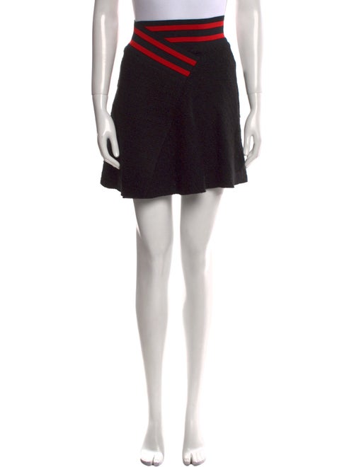 Maje Wool Mini Skirt