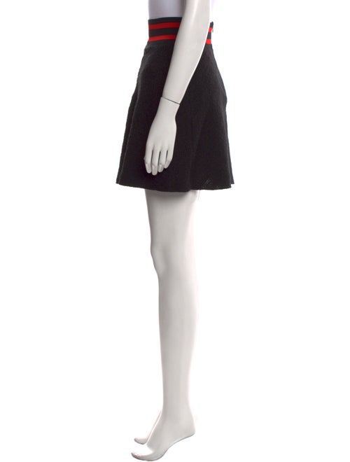 Maje Wool Mini Skirt