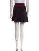 Maje Wool Mini Skirt