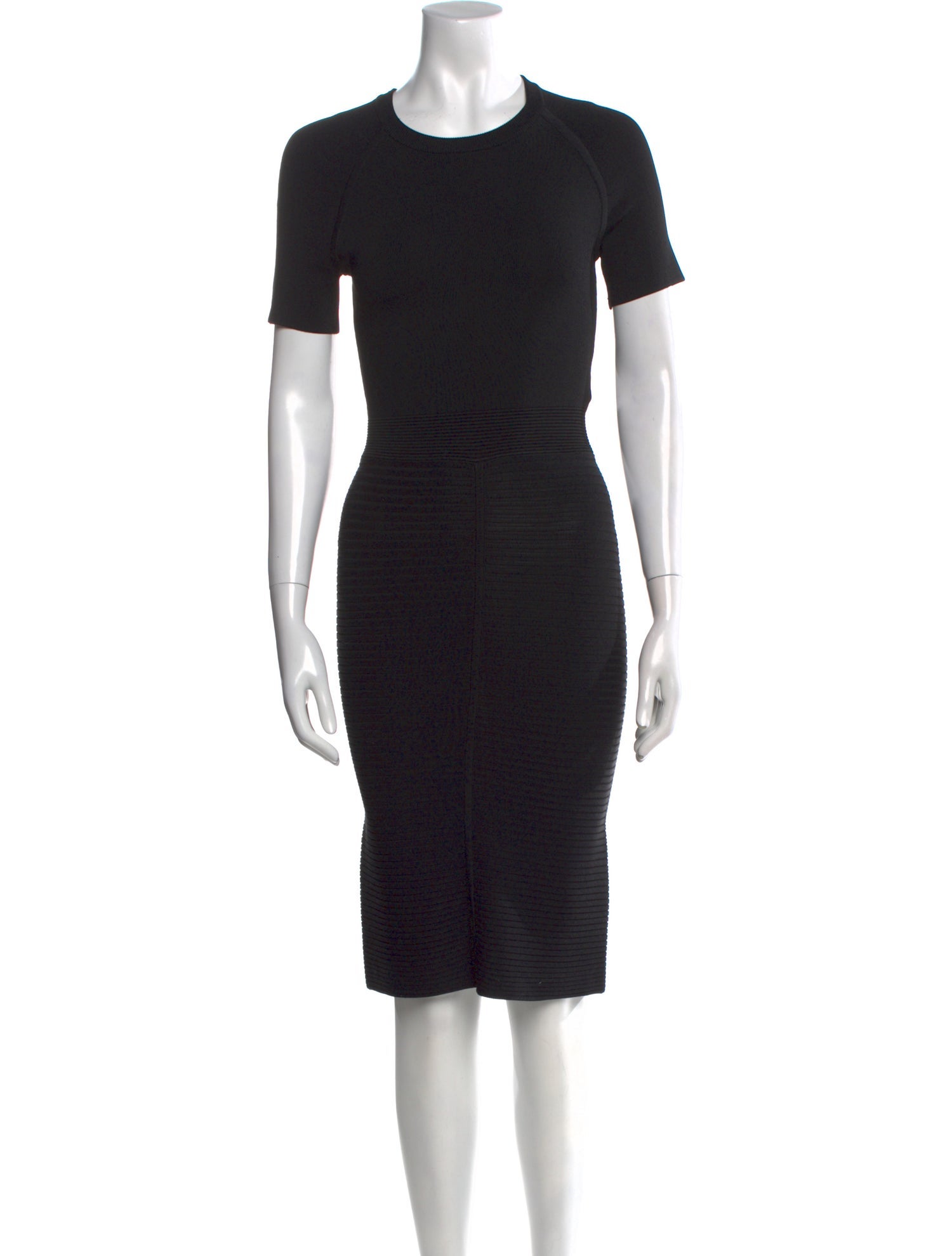 Maje Crew Neck Knee-Length Dress w/ Tags