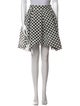 Maje Plaid Print Mini Skirt