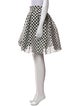 Maje Plaid Print Mini Skirt