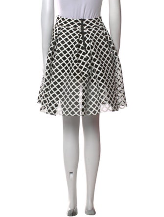 Maje Plaid Print Mini Skirt