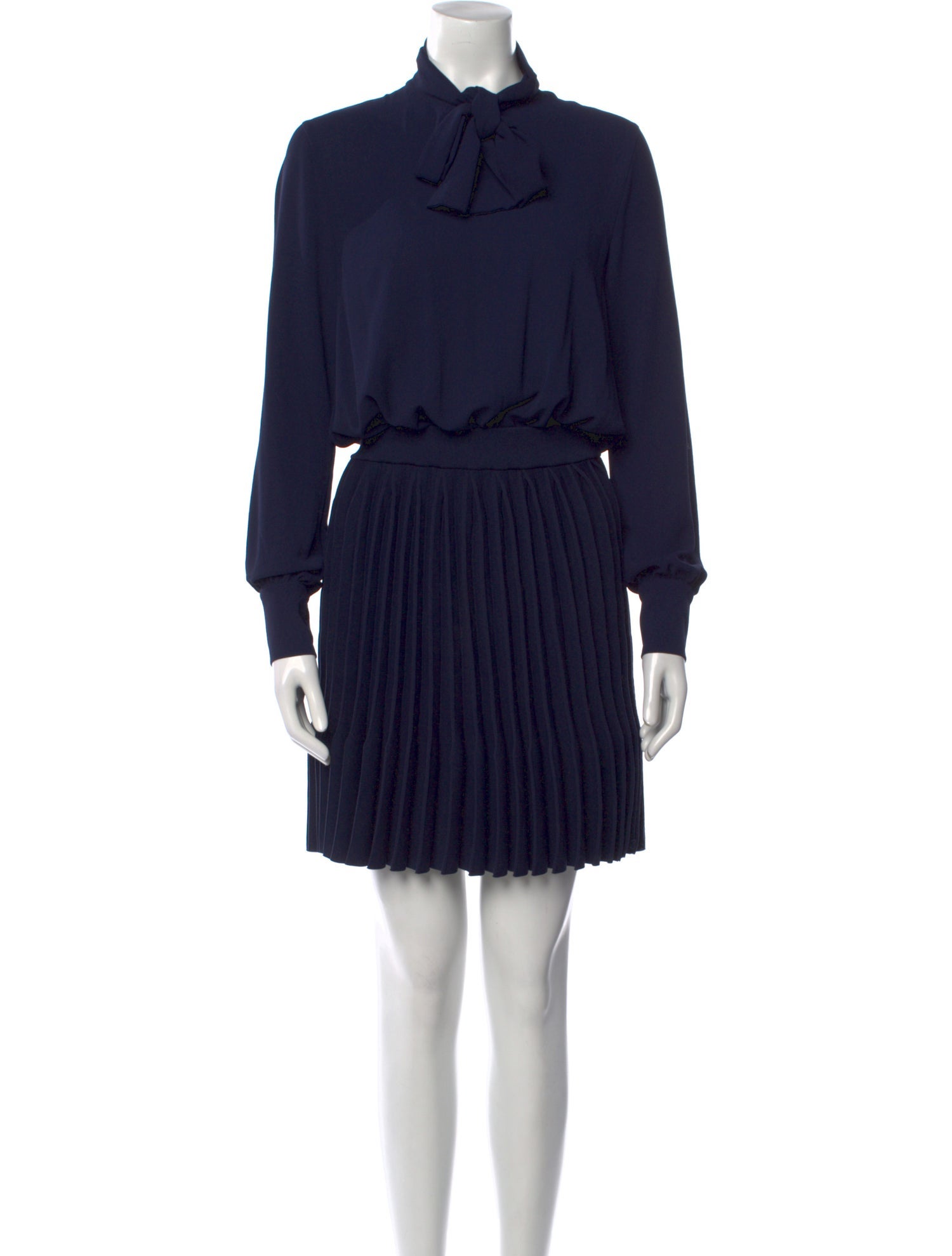 Maje Mock Neck Knee-Length Dress w/ Tags