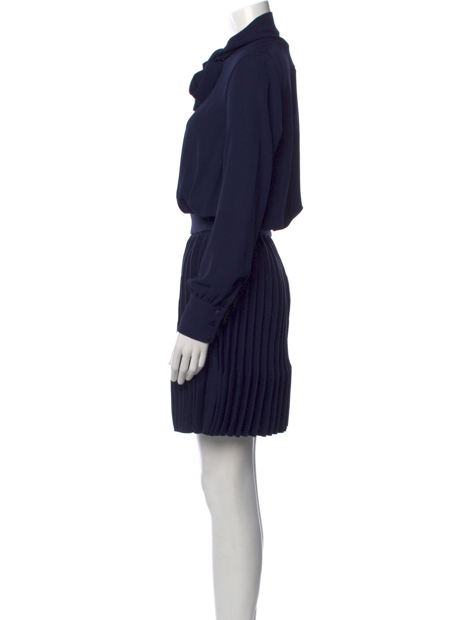 Maje Mock Neck Knee-Length Dress w/ Tags