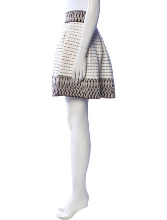 Maje Printed Knee-Length Skirt
