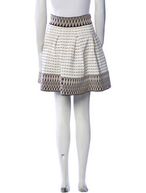 Maje Printed Knee-Length Skirt