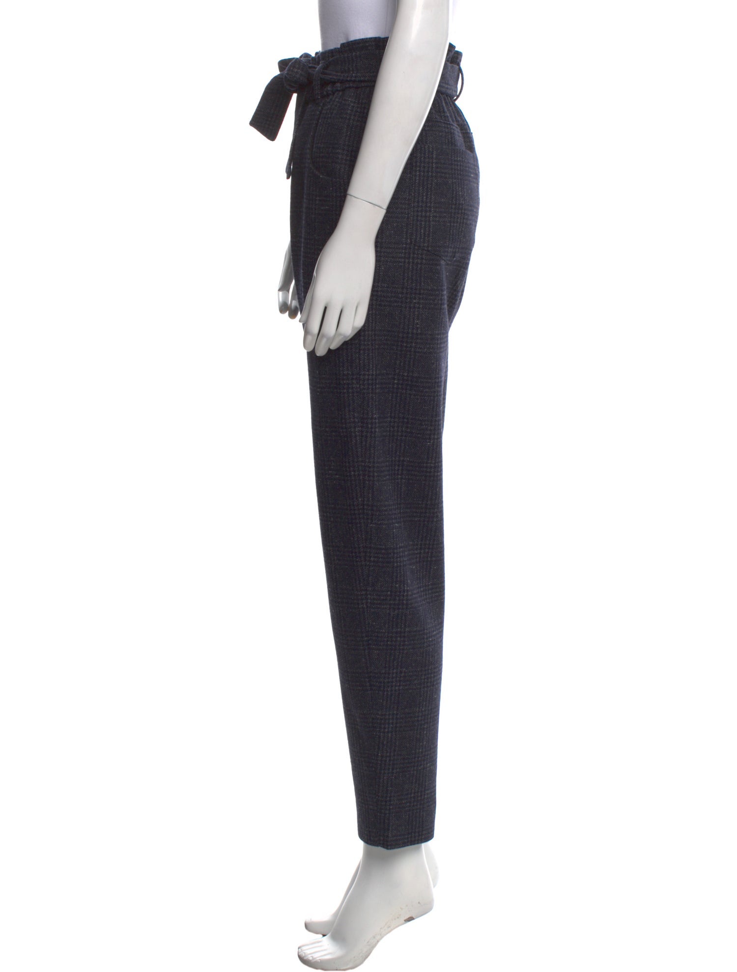 Maje Wool Skinny Leg Pants