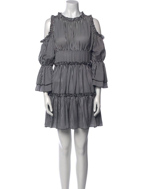 Maje Striped Mini Dress