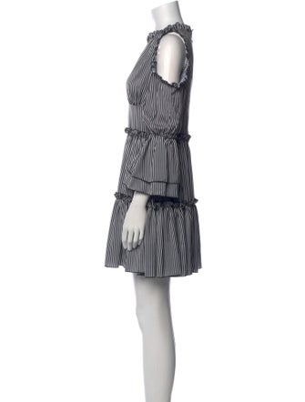 Maje Striped Mini Dress