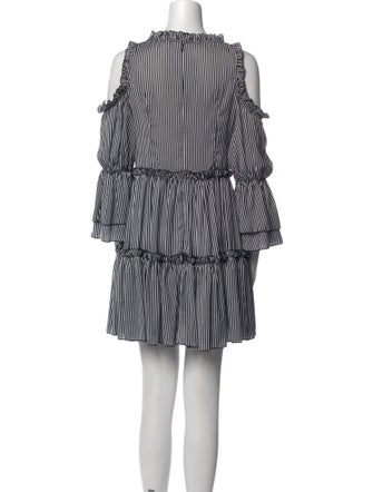 Maje Striped Mini Dress