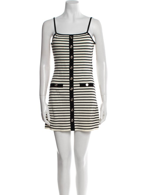 Maje Striped Mini Dress