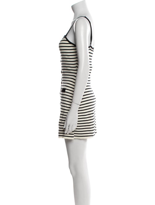 Maje Striped Mini Dress