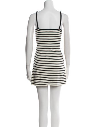 Maje Striped Mini Dress
