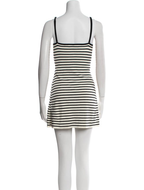 Maje Striped Mini Dress