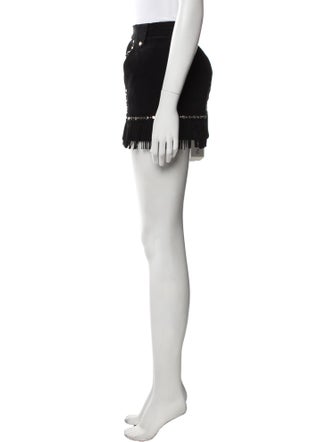 Maje Leather Mini Skirt