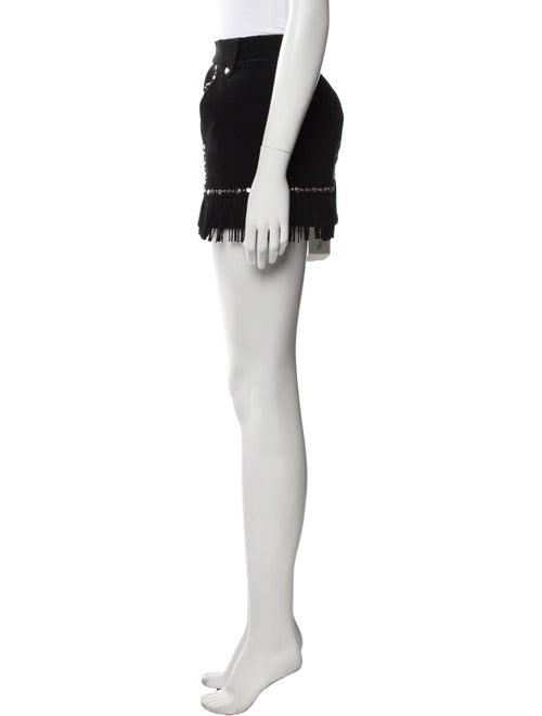 Maje Leather Mini Skirt