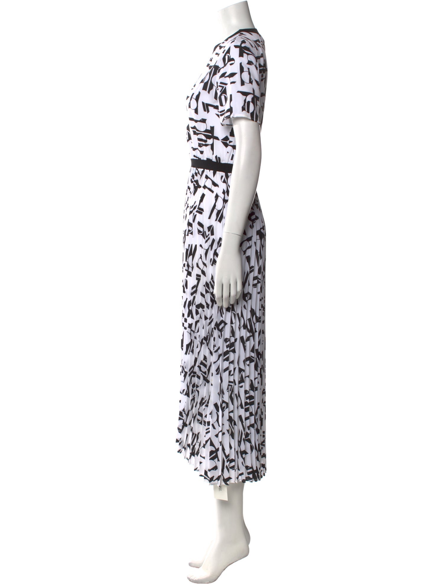 Maje Printed Long Dress