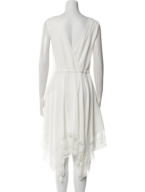 Maje Bateau Neckline Knee-Length Dress