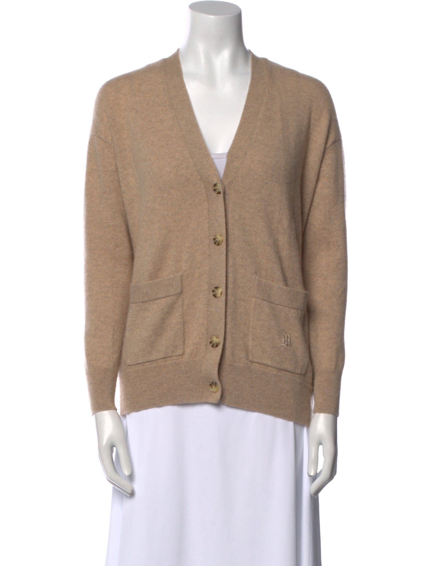 Maje Cashmere V-Neck Sweater