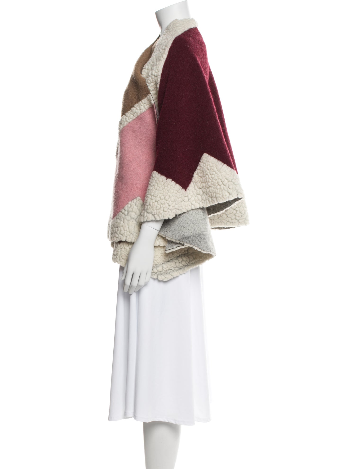 Maje Wool Striped Jacket