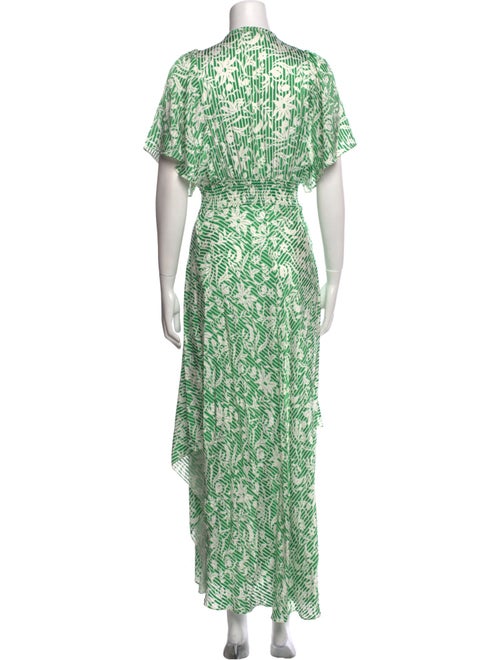Maje Printed Long Dress
