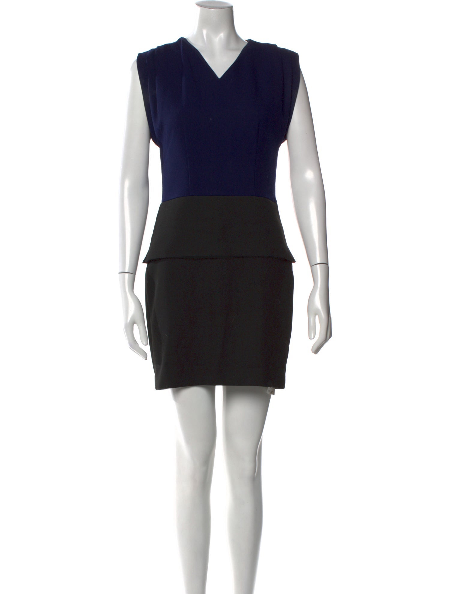 Maje V-Neck Mini Dress