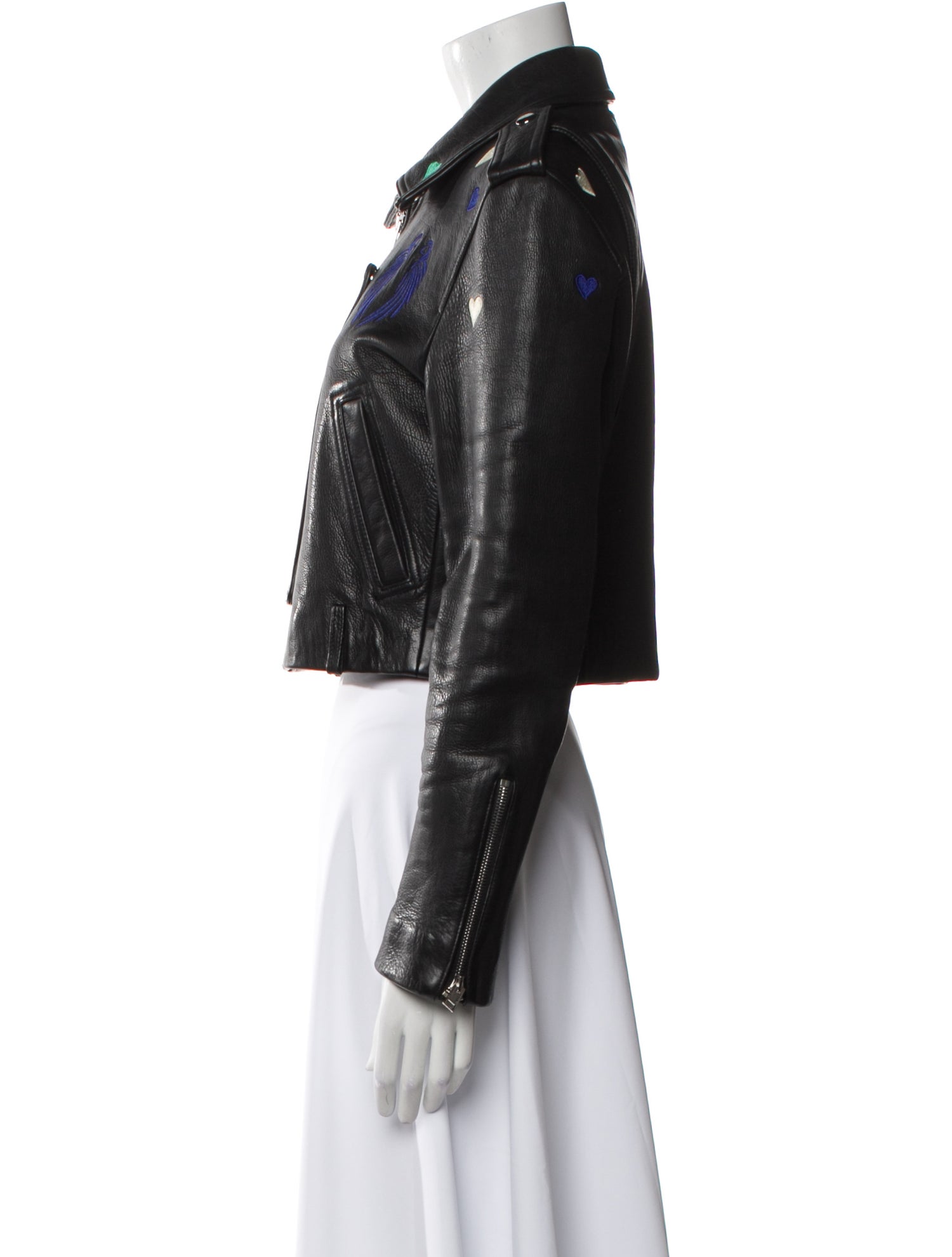 Maje Leather Biker Jacket