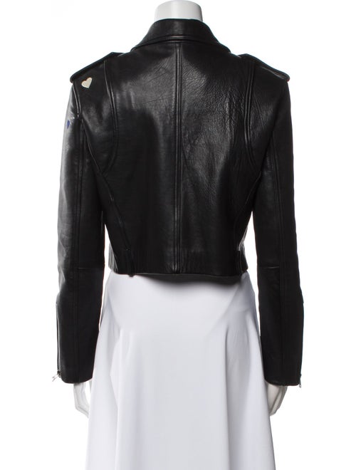 Maje Leather Biker Jacket