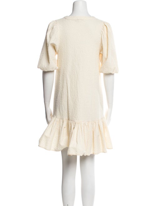 Maje V-Neck Mini Dress