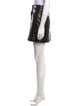 Maje Leather Mini Skirt
