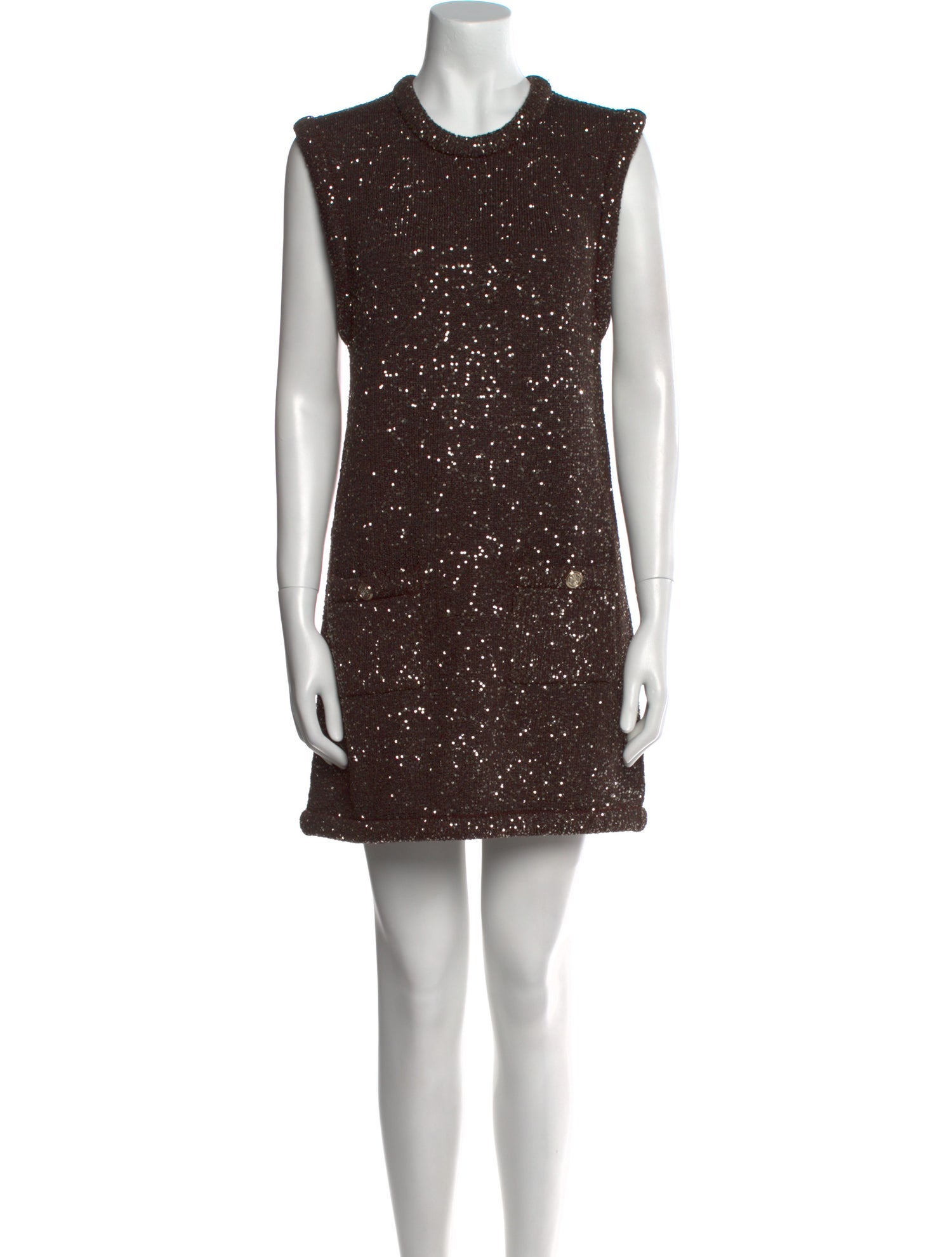 Maje Crew Neck Mini Dress w/ Tags