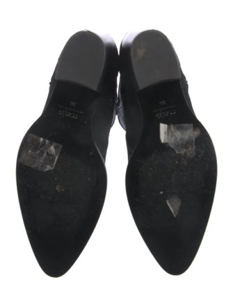 Maje Leather Riding Boots