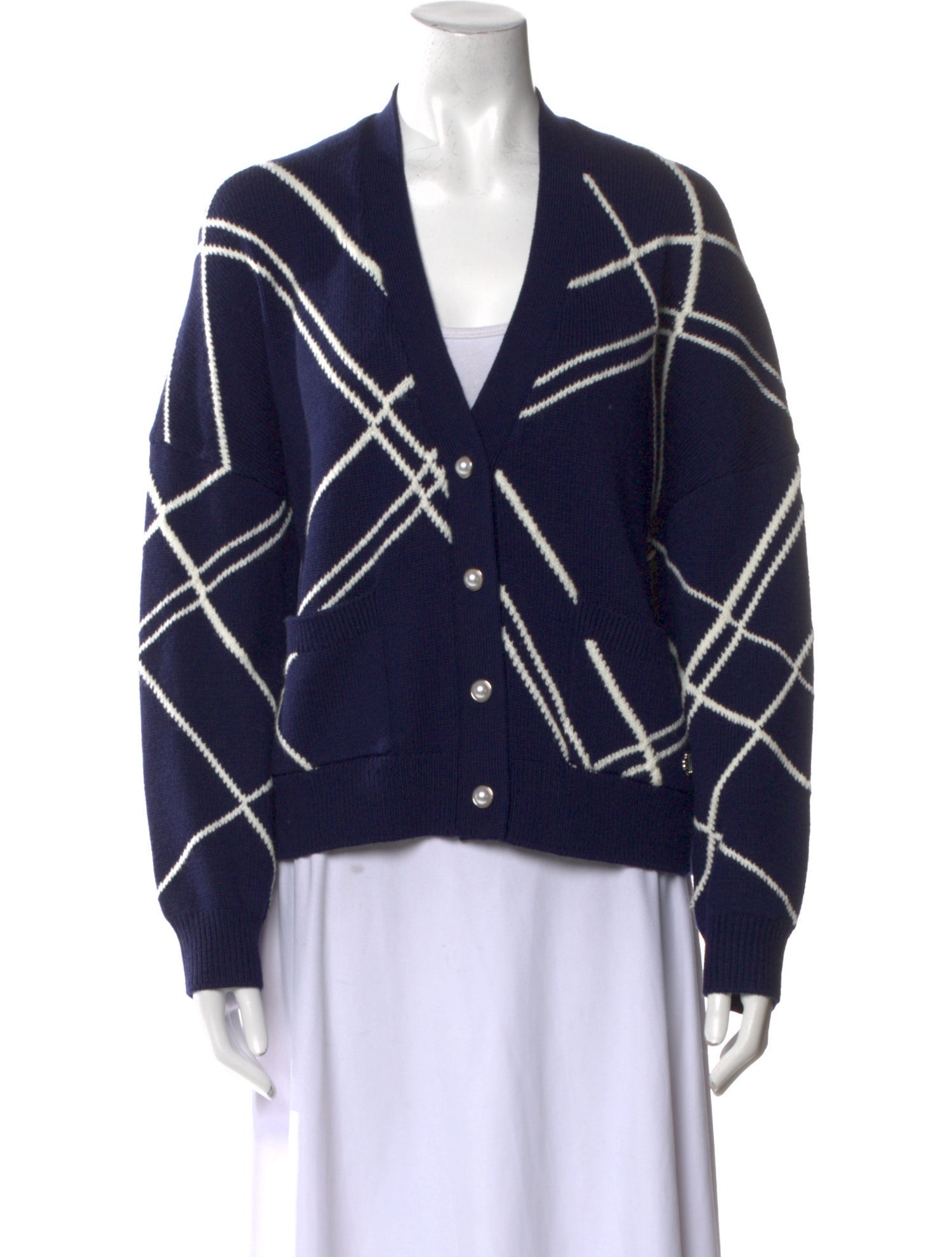 Maje Wool Printed Sweater