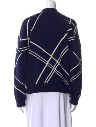 Maje Wool Printed Sweater