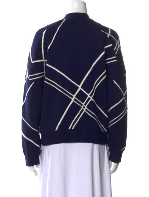 Maje Wool Printed Sweater